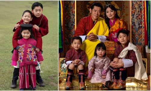 Micii prinți din Bhutan, Prințul Jigme Namgyel, Ugyen și Sonam Casa Regală bhutaneză jpg