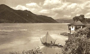 Dunărea la Porțile de Fier, în perioada interbelică (© iMAGO Romaniae)