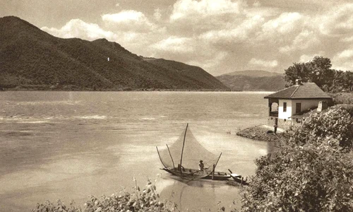 Dunărea la Porțile de Fier, în perioada interbelică (© iMAGO Romaniae)