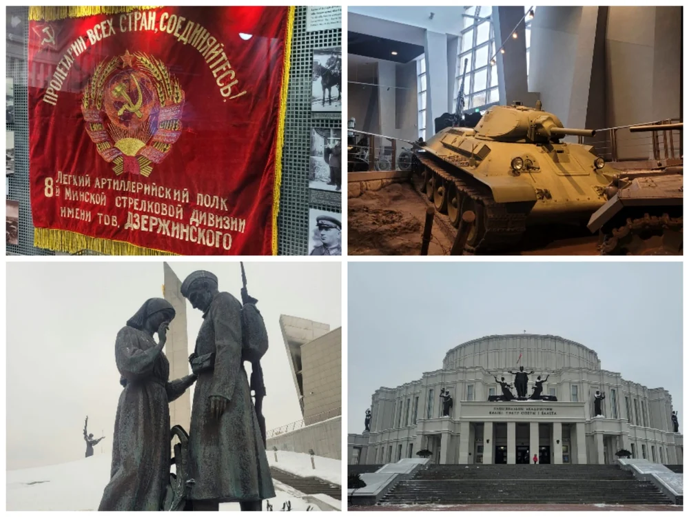 Grupaj de fotografii din Minsk. FOTO Facebook / Trip on a Budget