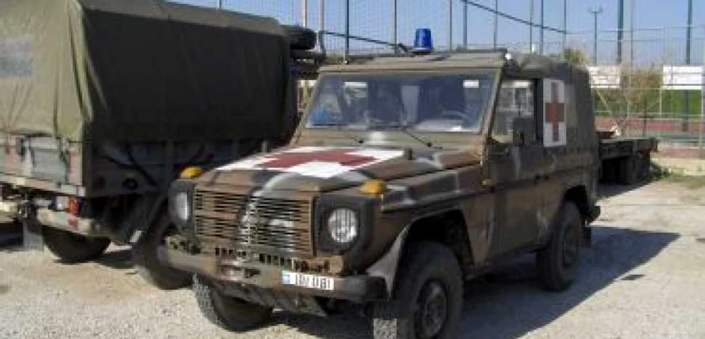Alba: Vehicul militar, implicat în accident de circulaţie pe DN 7