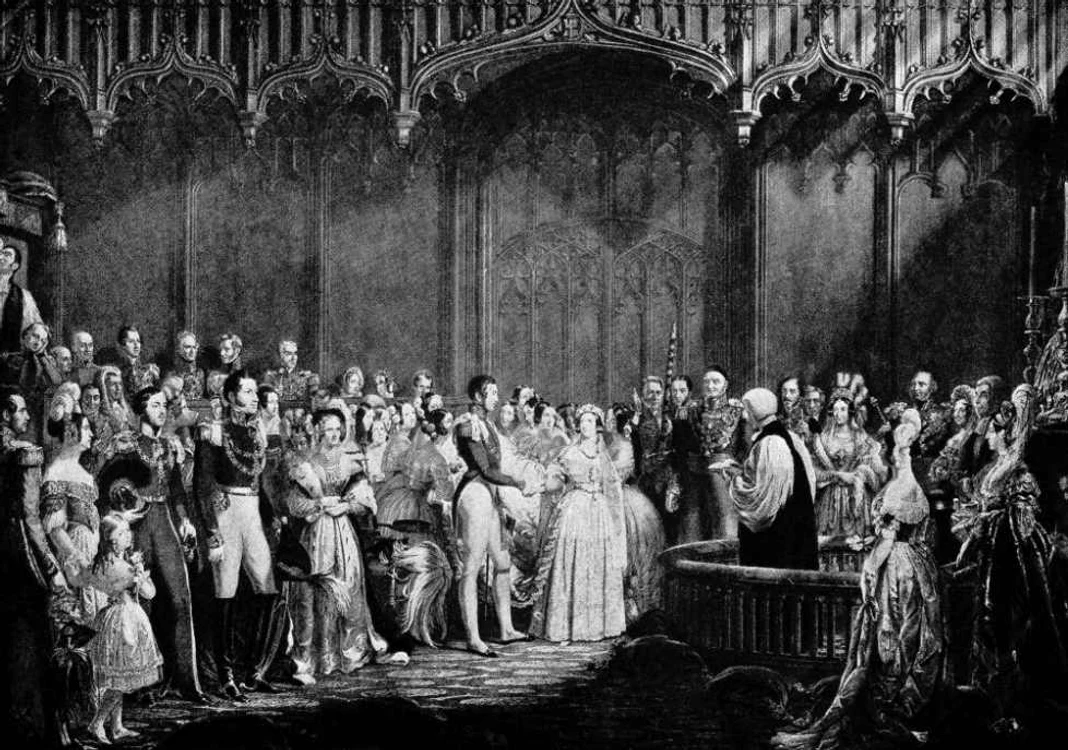 Regina Victoria - nunta Prințului Albert (1840). FOTO Hulton Archive/Getty images