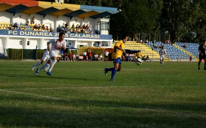 Dunărea Călăraşi este pe locul 9 în clasament FOTO AFC Dunărea Călăraşi