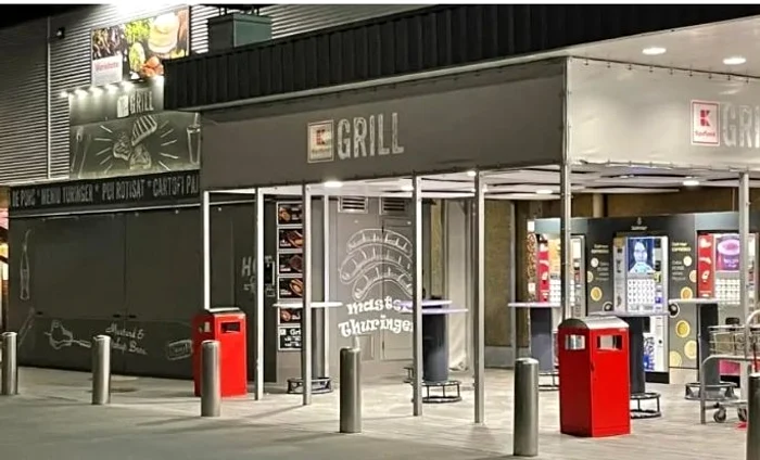 Kaufland Grill a fost închis la Alba Iulia FOTO alba24.ro