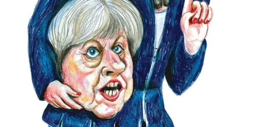 Theresa May apare decapitata in revista Charlie Hebdo FOTO The Telegraph