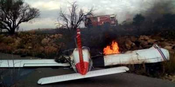 simulare accident aviatic