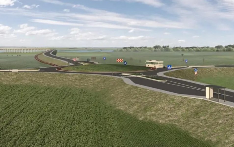 Centura rutieră care unește o autostradă, un drum național și unul expres. Proiectul se află la CNAIR spre avizare