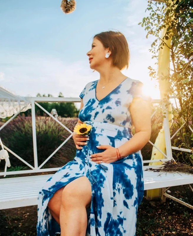 Luciana Indre e însărcinată la doi ani după cancer foto: Instagram 