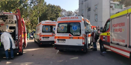 Incendiu la Constanta