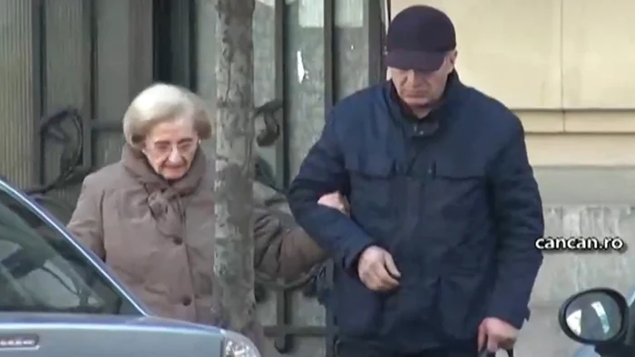 Nina Iliescu a mers zilnic la spital la soţul ei. FOTO: Cancan.ro