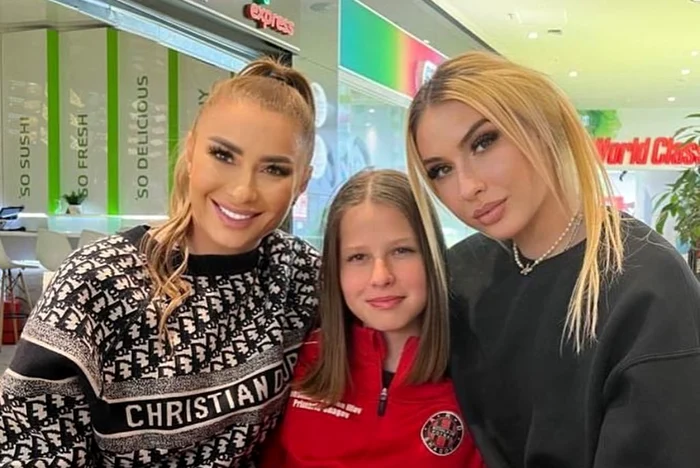 Anamaria Prodan, Bebeto și Sarah. Foto: arhivă personală