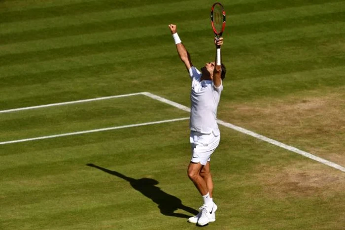Roger Federer a obtinut o noua victorie la WimbledonFoto: Doartenis