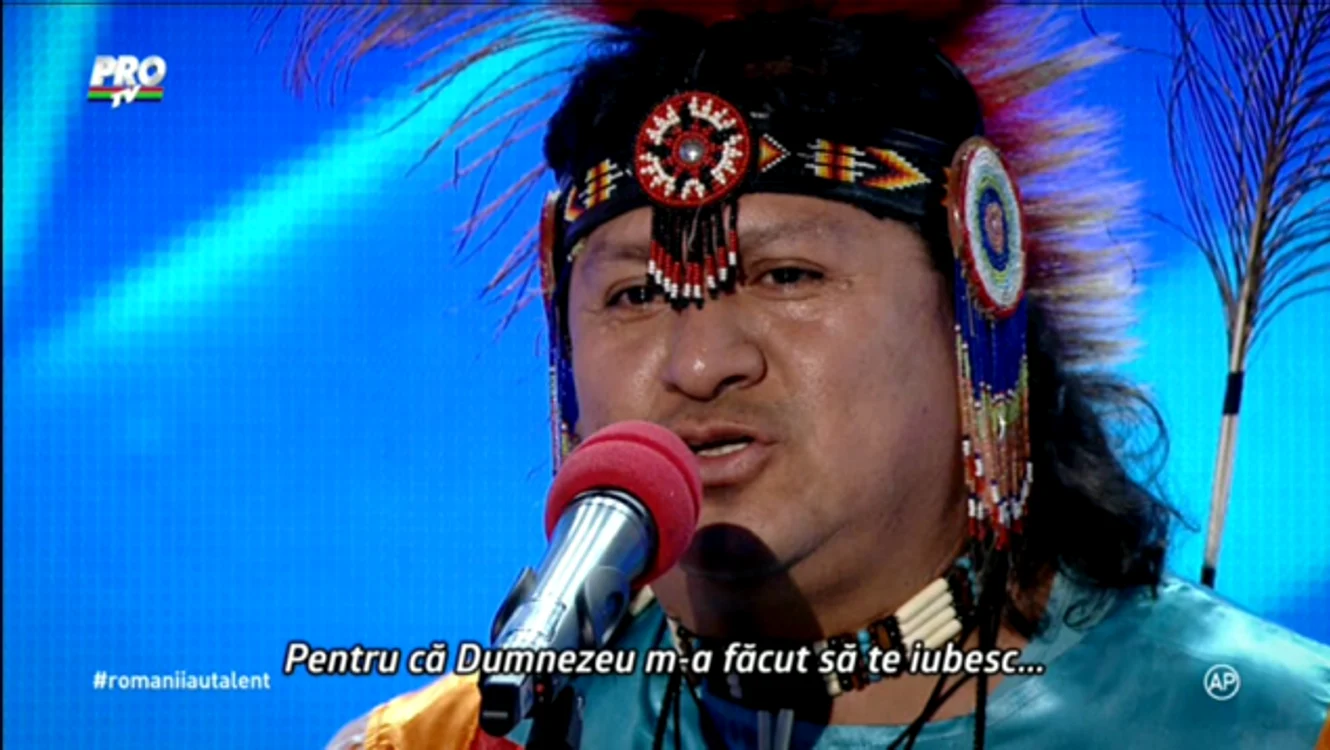 "Românii au talent" - Andra, replici spumoase cu indianul simpatic