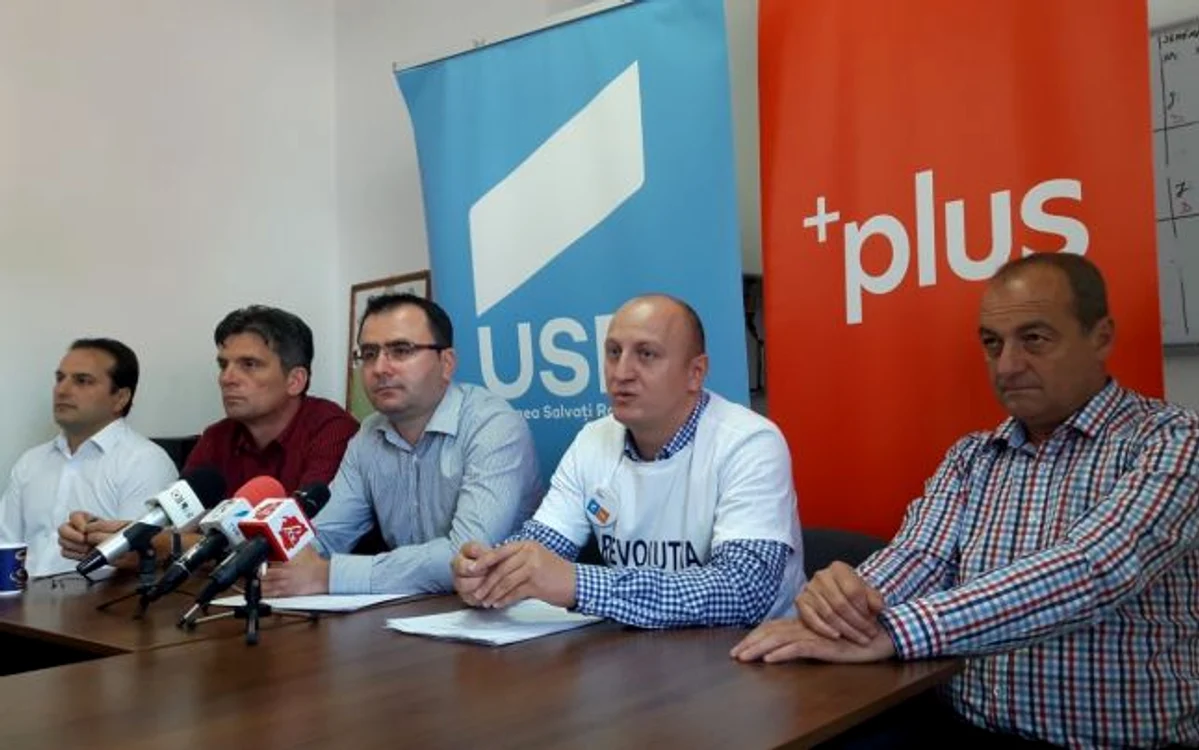 Alianţa USR-PLus a obţinut al treilea scor la Olt, după PSD şi PNL, deşi are doar 11 organizaţii FOTO:: Alina Mitran