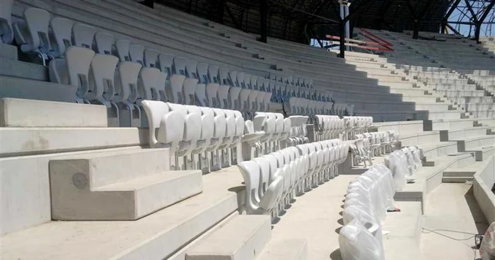 Scaunele de pe Cluj Arena