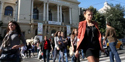 Studenţii în prima zi din anul universitar