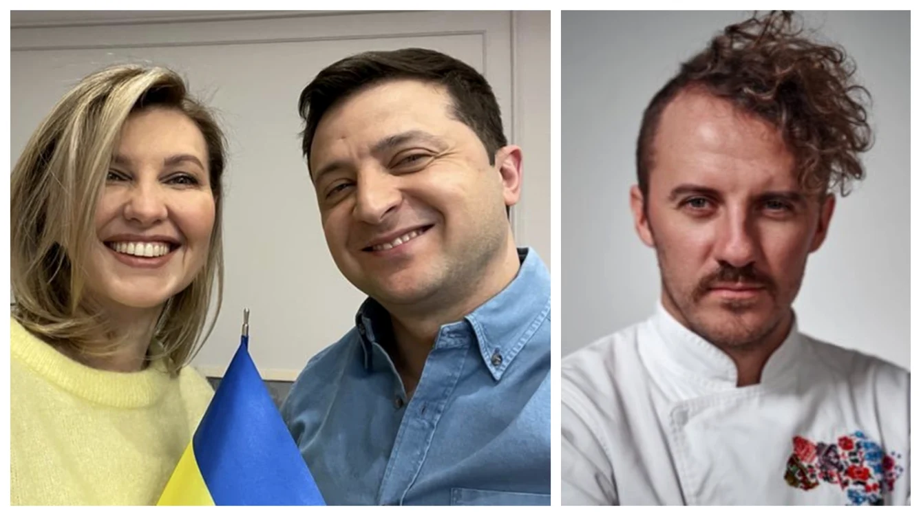 Soții Zelenski nu sunt deloc pretențioși la mâncare, susține un celebru bucătar 