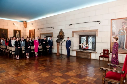 Principesa Elena a înmânat certificatele de Furnizori Oficiali ai Casei Regale. FOTO: Daniel Angelescu, Casa Majestății Sale