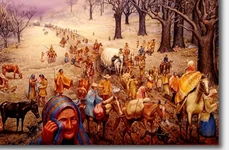 Drumul Lacrimilor: genocidul amerindian prin marș forțat jpeg