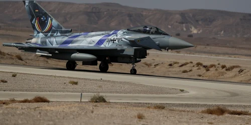 Avioane germane Eurofighter Typhoon FOTO EPA-EFE
