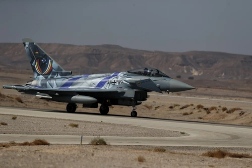 Avioane germane Eurofighter Typhoon FOTO EPA-EFE
