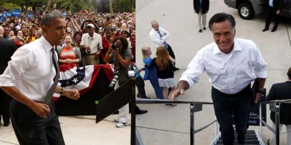Barack Obama şi Mitt Romney