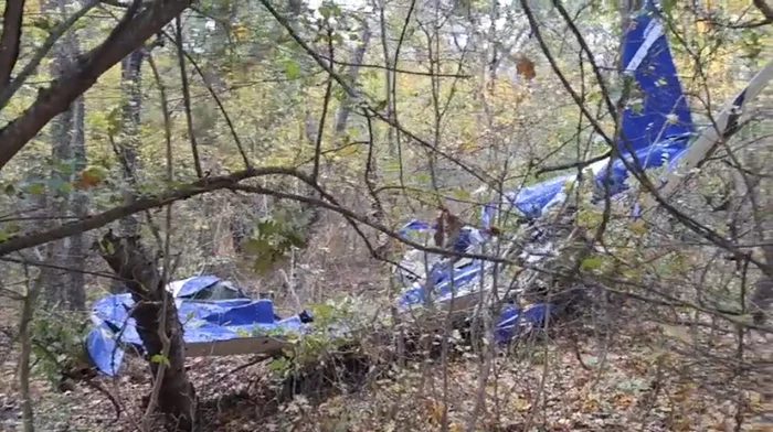 Avionul prăbușit în Vaslui era pilotat de omul de afaceri Ioan Pavel. Foto:captură video Vremea Noua