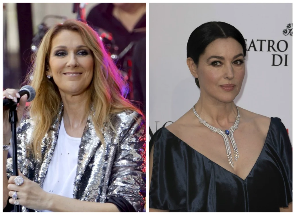 Celine Dion şi Monica Bellucci, cele care nu au ales operaţii estetice FOTO Hepta