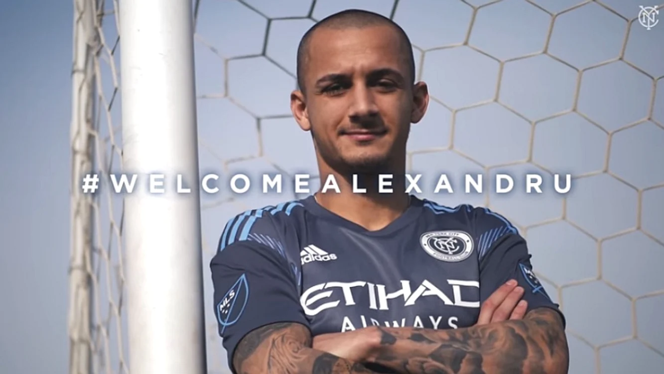 
    Alex Mitriță va îmbrăca tricoul lui New York City FCFoto: Facebook/New York City FC  