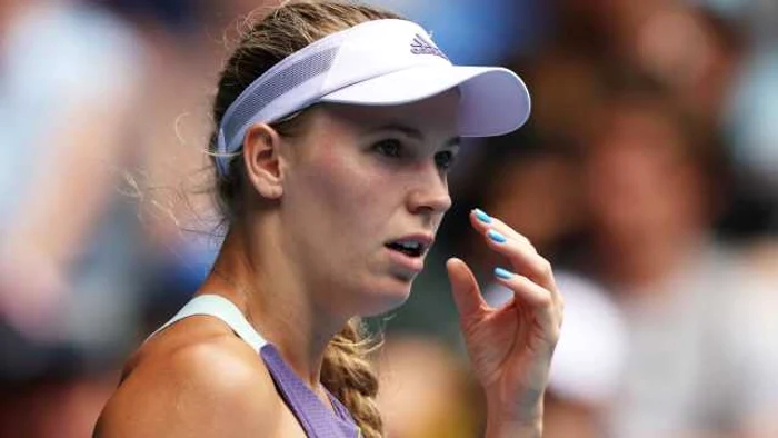 Caroline Wozniacki, surprinsă