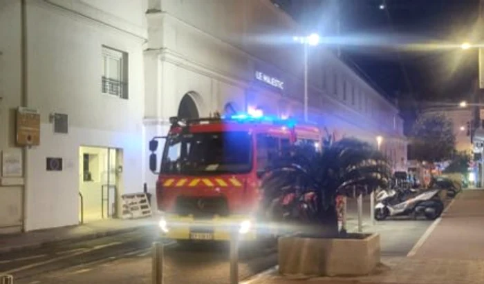 Incendiu la celebrul hotel Majestic din Cannes FOTO: X /@ChrisBelicchi