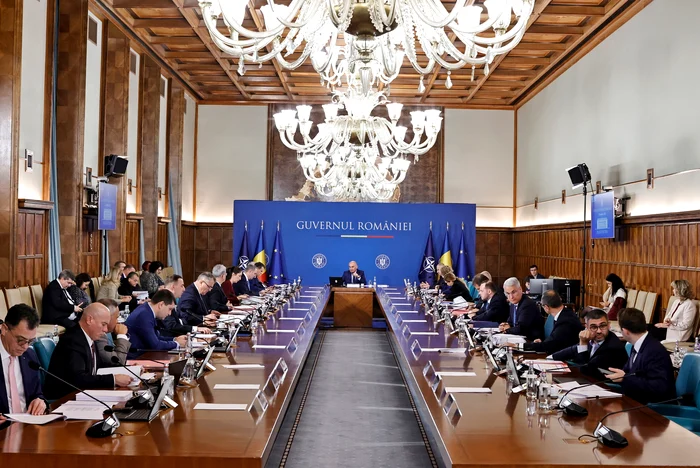 Ședință de guvern. FOTO: Guvernul României 