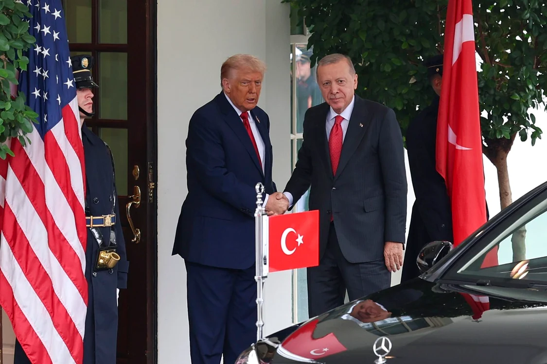 Întâlnire Recep Erdogan - Donald Trump, la Casa Albă. FOTO Profimedia