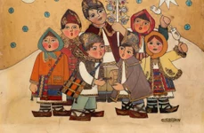 Constanța Crișan, Colindători (foto: Art Safari)