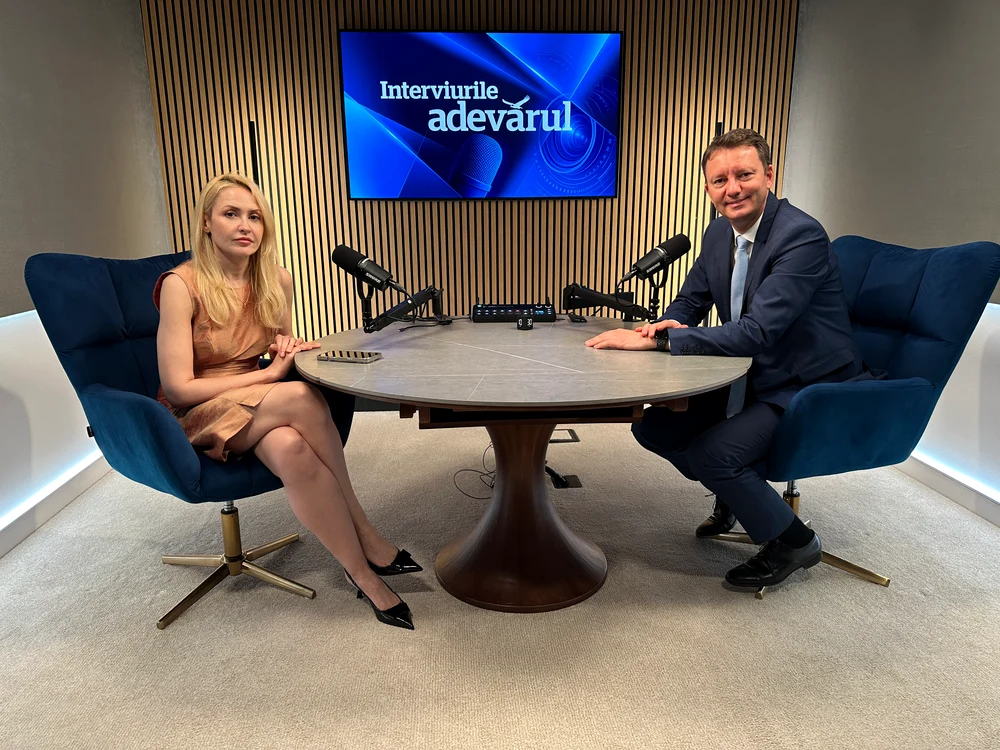 Siegfried Mureșan la Interviurile Adevărul  FOTO: Cătălin Mănescu