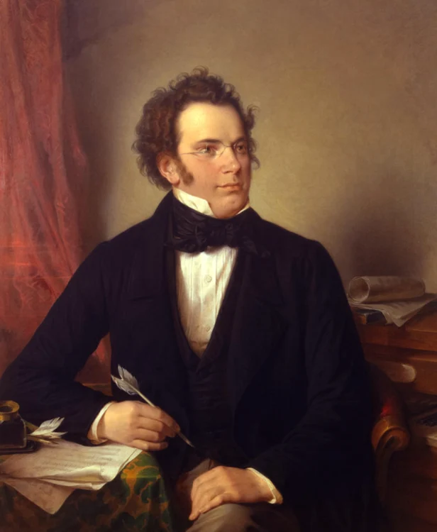 Franz Schubert, potret de Wilhelm August Rieder. Foto wikipedia