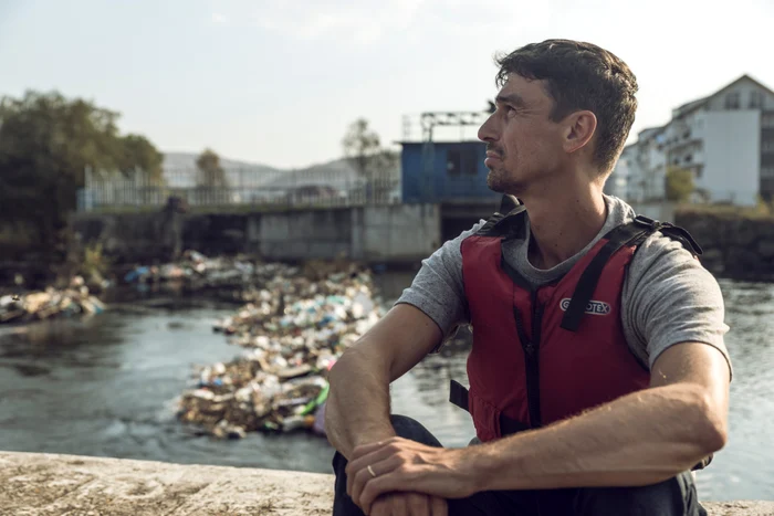 Adrian Dohotaru, un cunoscut activist de mediu clujean. FOTO: Arhivă personală