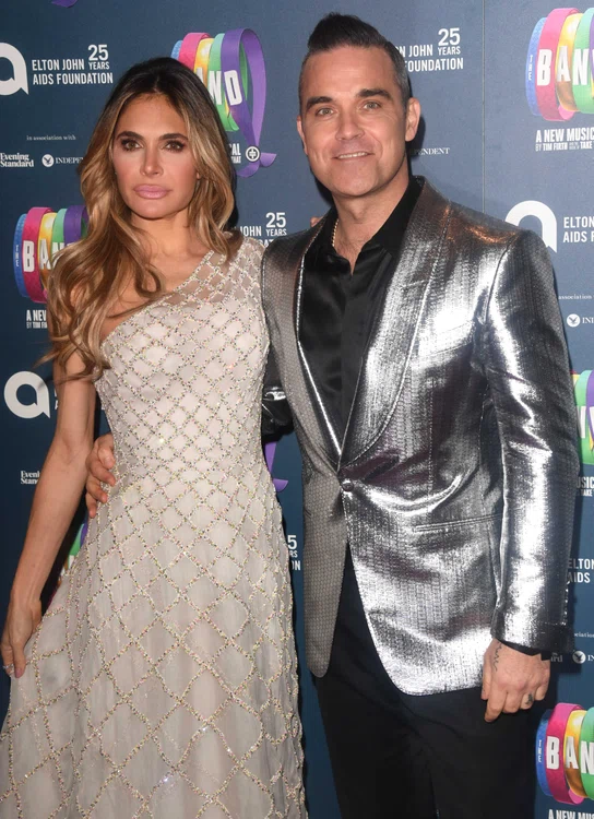 Ayda Field și Robbie Williams
