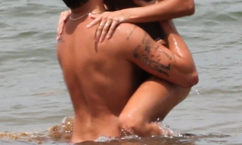 *EXCLUSIVE* Ed Westwick and Jessica Serfaty heat up the waves in Tulum! jpeg