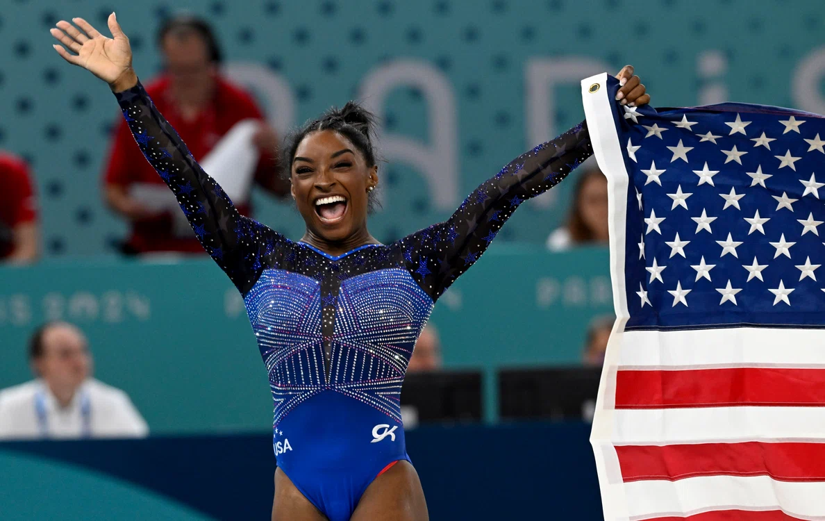  Gimnasta Simone Biles. FOTO: Shutterstock 