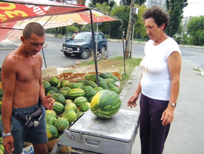 Orădenii preferă pepenele galben