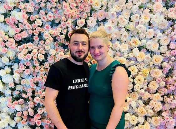 Valentina și Silviu, doi floriști recunoscuți la nivel internațional FOTO: Arhivă Personală/FB