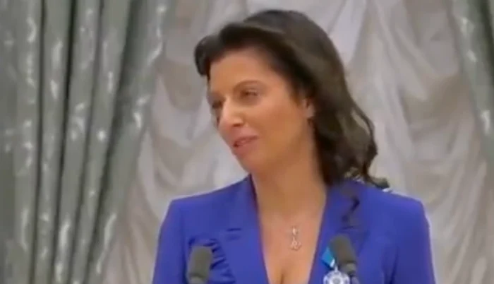 Margarita Simonian. Captură video
