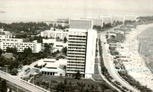 Stațiunea Mamaia, în 1970 (© „Fototeca online a comunismului românesc”, cota: 238/1970)