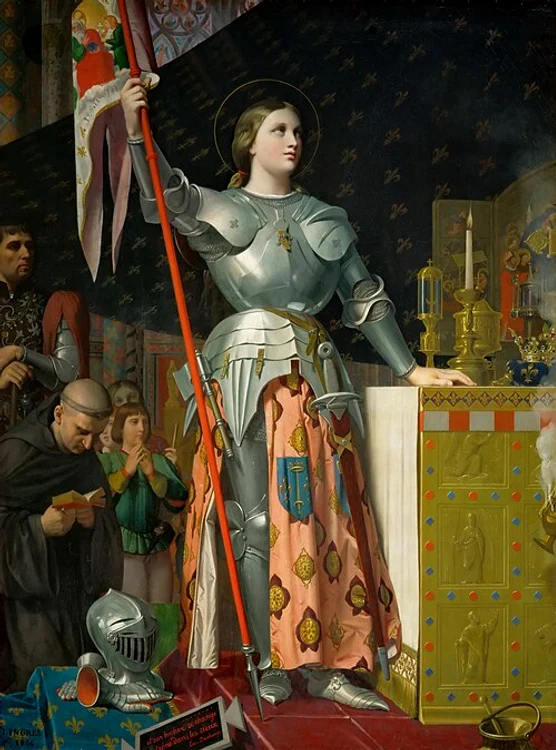 Ioana d’Arc, pictură de pictură de Dominique Ingres FOTO: Wikipedia