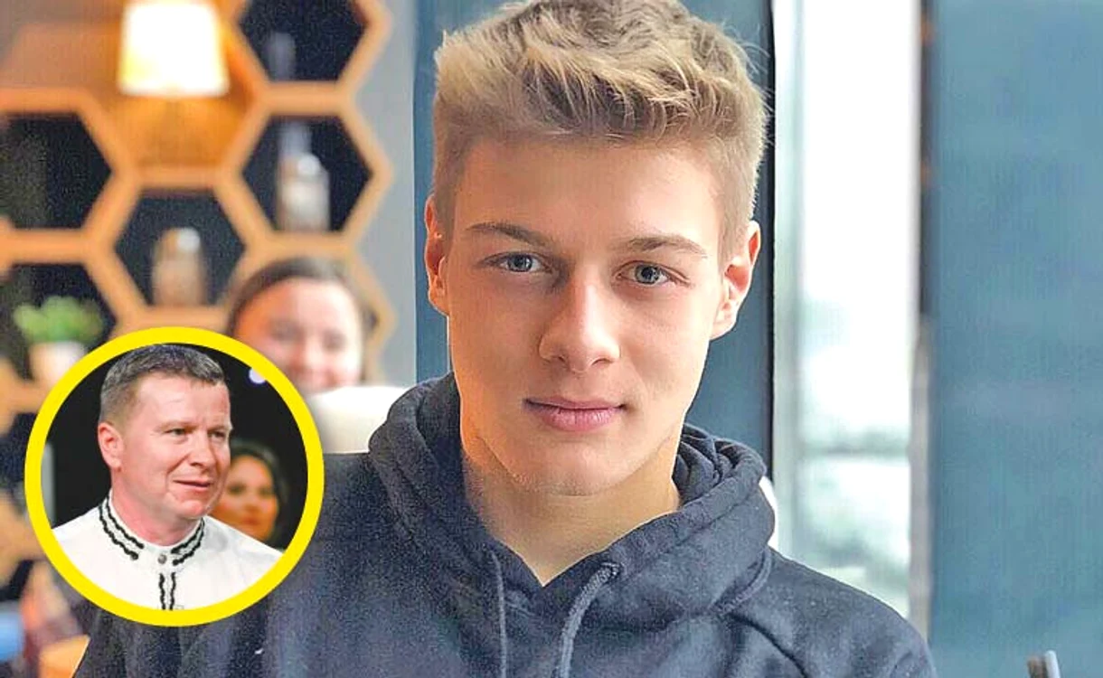 Antonio (17 ani), copilul lui Aurel Tămaș, joacă tenis