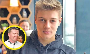 Antonio (17 ani), copilul lui Aurel Tămaș, joacă tenis jpeg