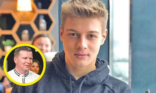 Antonio (17 ani), copilul lui Aurel Tămaș, joacă tenis jpeg