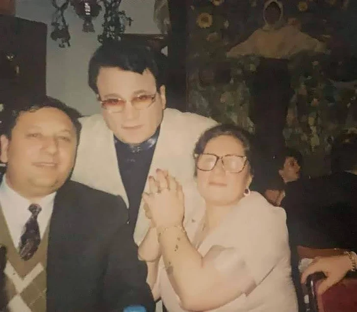 Doina Belu, alături de soțul ei și de Ion Dolănescu