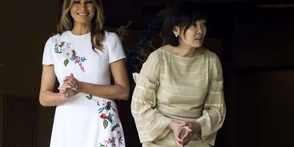 Melania Trump si Akie Abe FOTO EPA-EFE